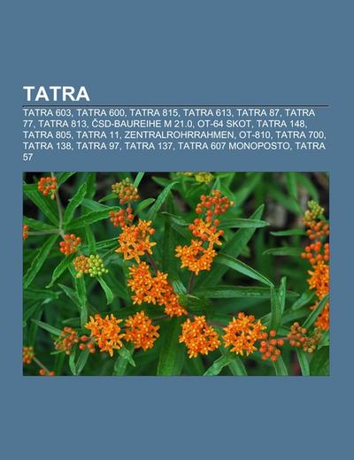 Tatra - Books LLC