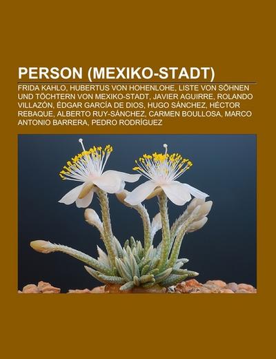 Person (Mexiko-Stadt) - Books LLC