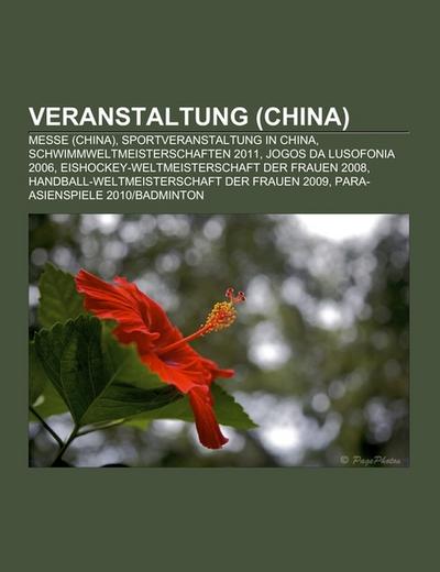 Veranstaltung (China) - Books LLC