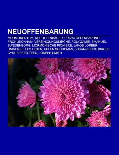 Neuoffenbarung - Books LLC