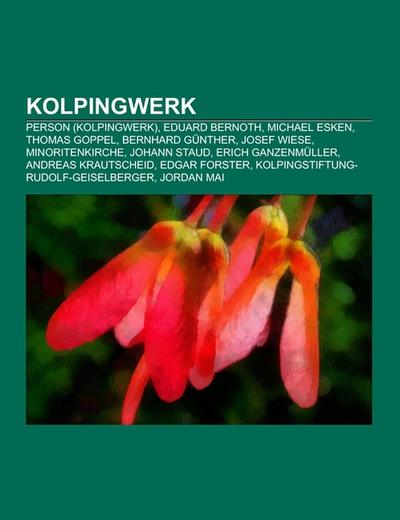 Kolpingwerk - Books LLC