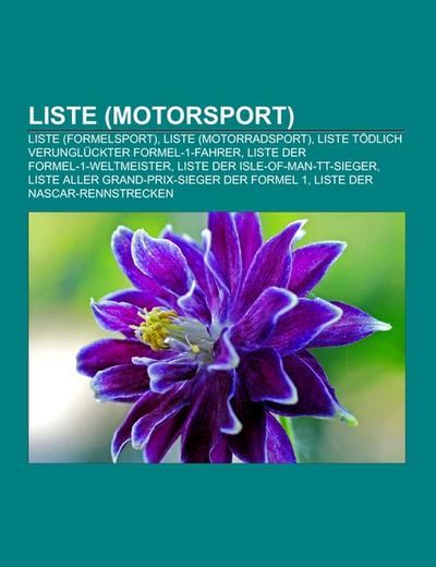 Liste (Motorsport) - Books LLC