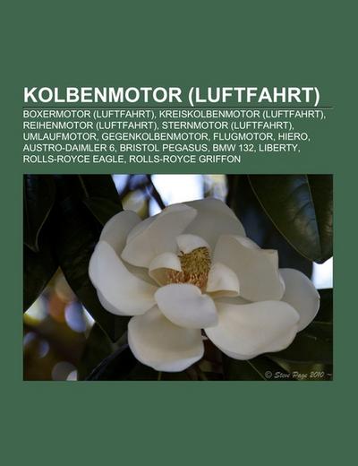 Kolbenmotor (Luftfahrt) - Books LLC