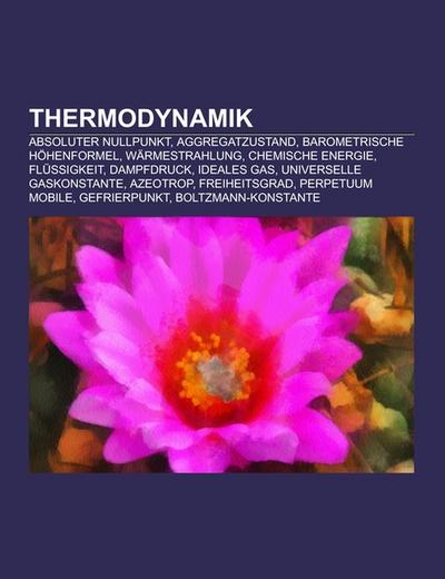 Thermodynamik - Books LLC