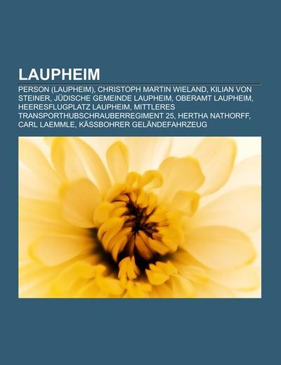Laupheim - Books LLC