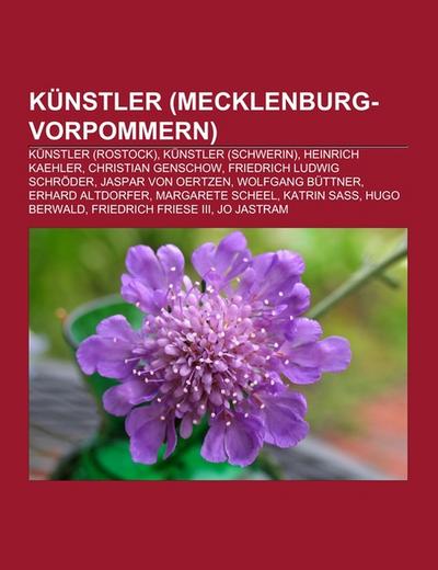 Künstler (Mecklenburg-Vorpommern) - Books LLC