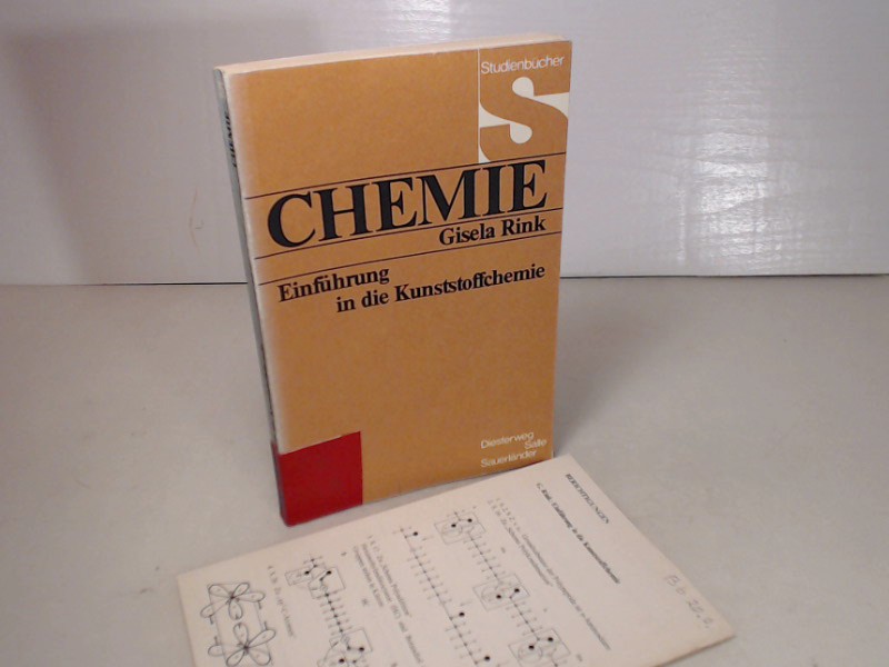 Einführung in die Kunststoffchemie. (= Studienbücher Chemie). - Rink, Gisela.