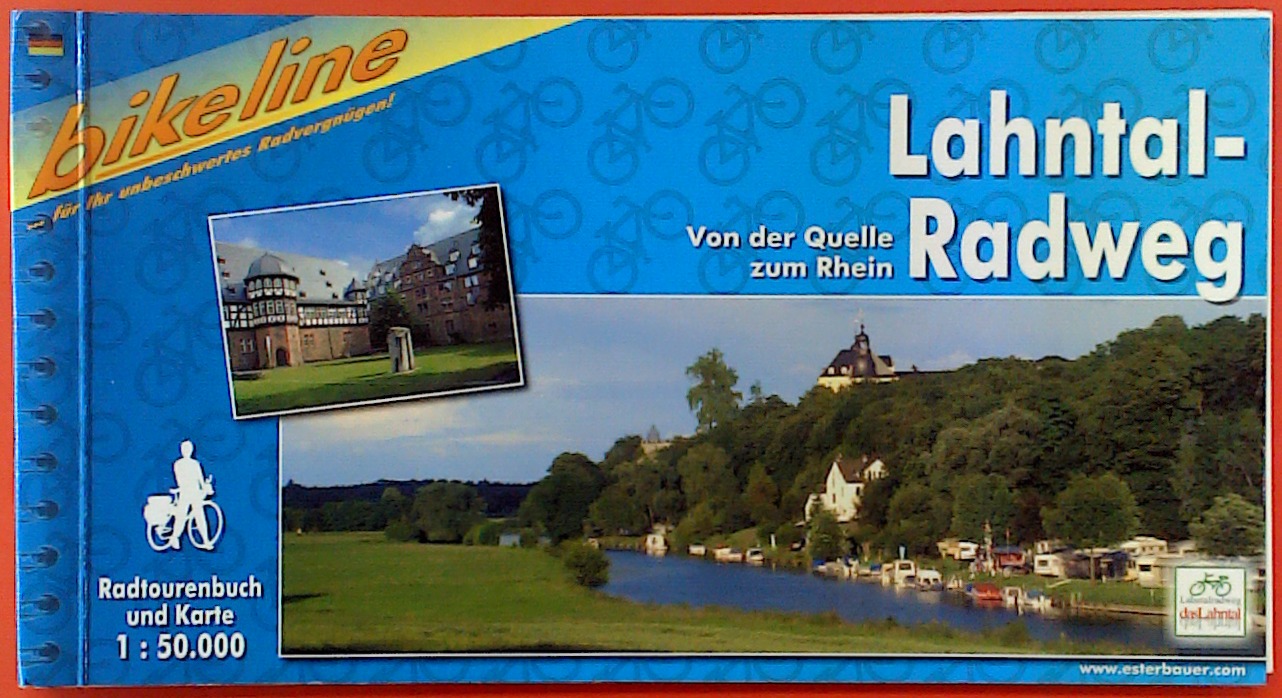Lahntal-Radweg von der Quelle zum Rhein ; ein original Bikeline-Radtourenbuch - Ohne Autorenangabe