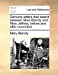 Genuine letters that pass'd between Miss Blandy and Miss Jeffries, before and after conviction. [Soft Cover ] - Blandy, Mary