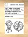 Lily's rules construed: whereunto are added, Tho. Robinson's Heteroclites, the Latin syntaxis; . [Soft Cover ] - Lily, William