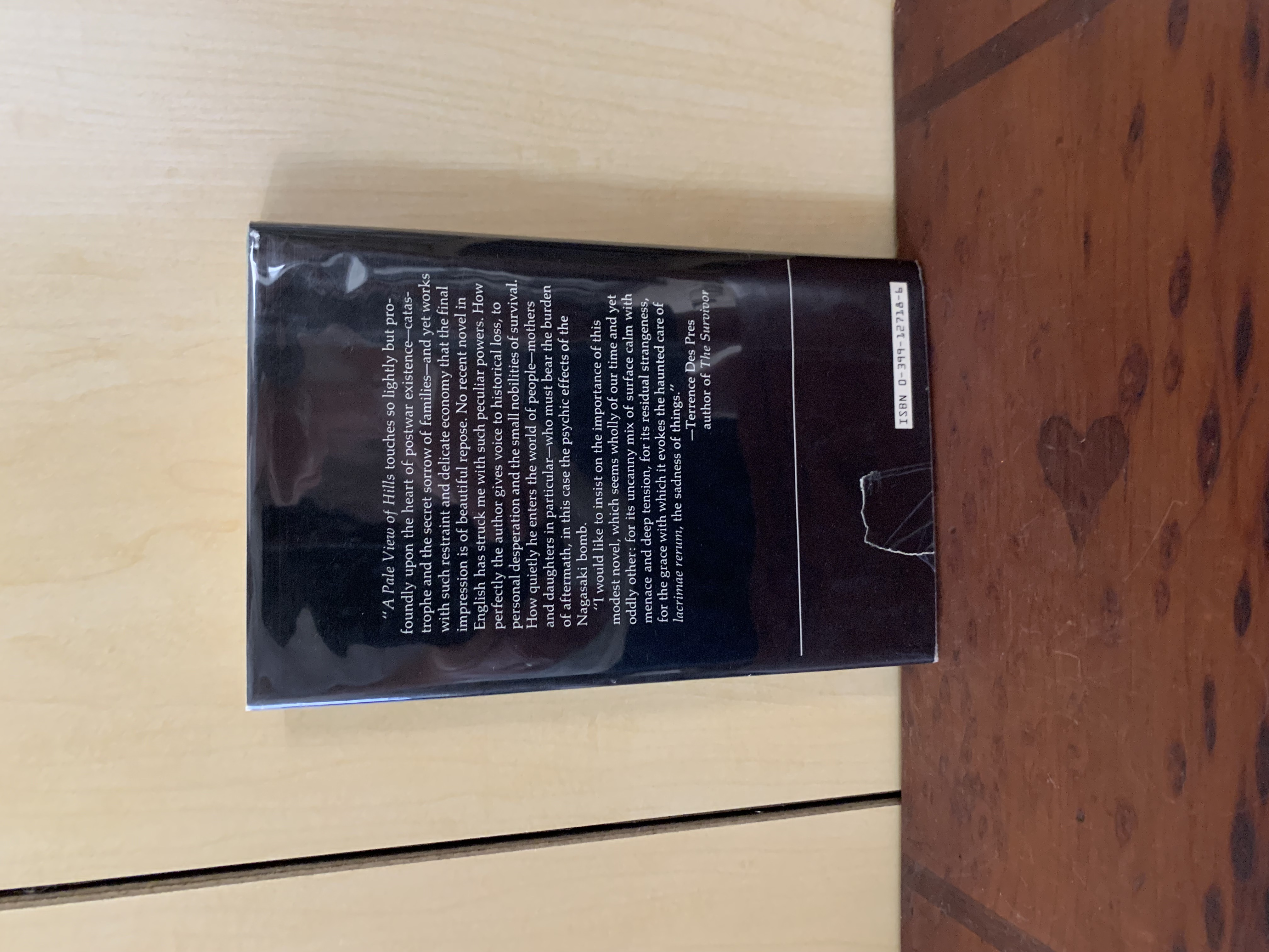 A Pale View of the Hills by Ishiguro, Kazuo: Near Fine Hardcover 1st