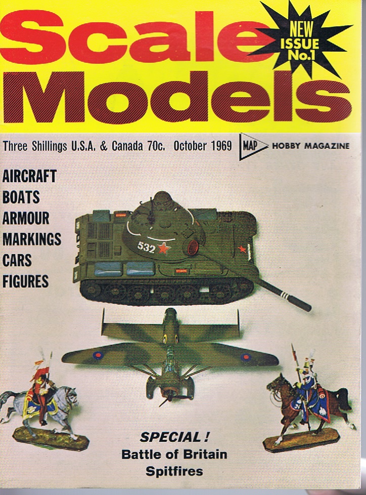 Scale Models Magazine - 15 Issues from 1969 and 1970 by R. G. Moulton ...