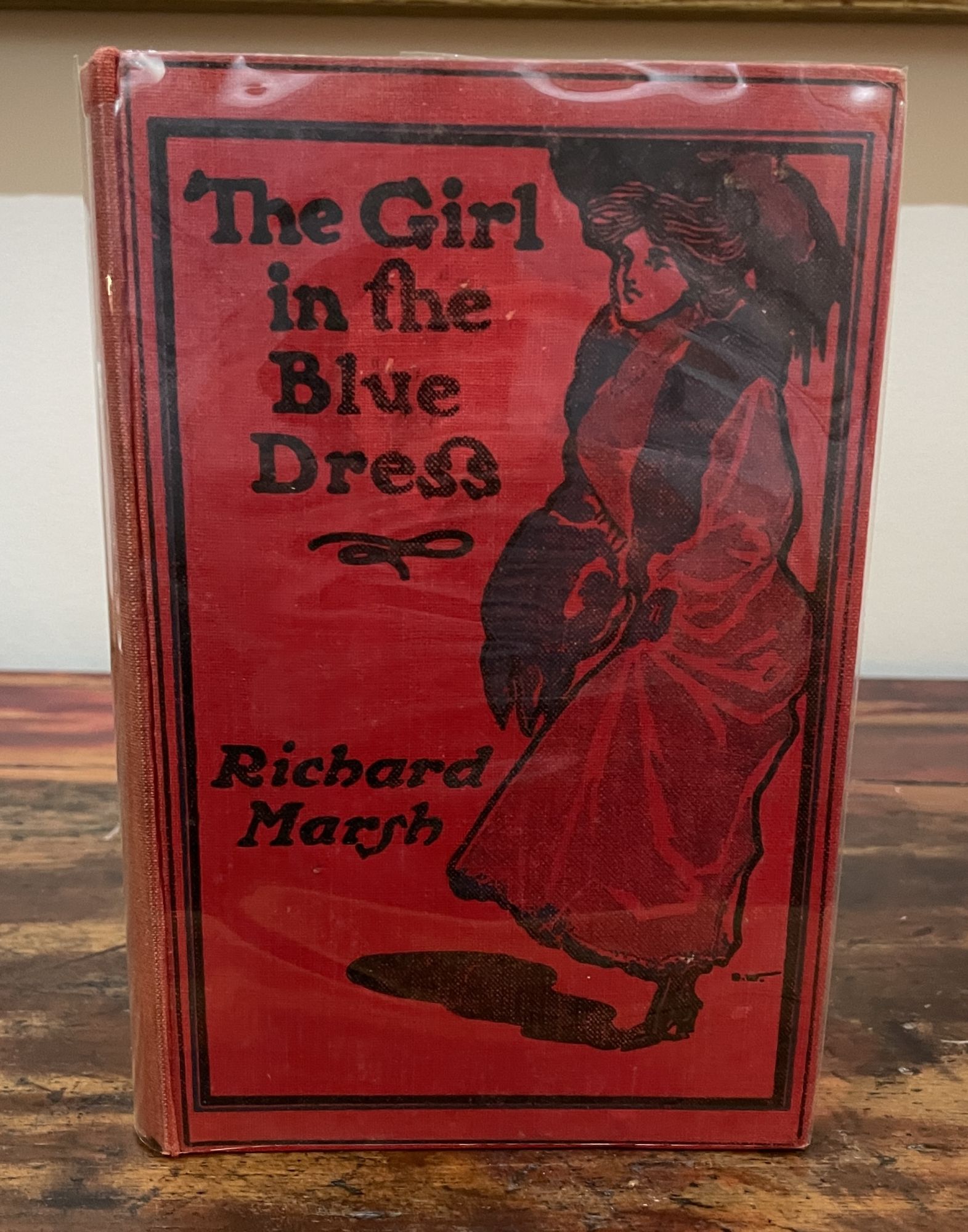 The Girl in the Blue Dress by Richard Marsh: Good+ (1909) First Edition ...