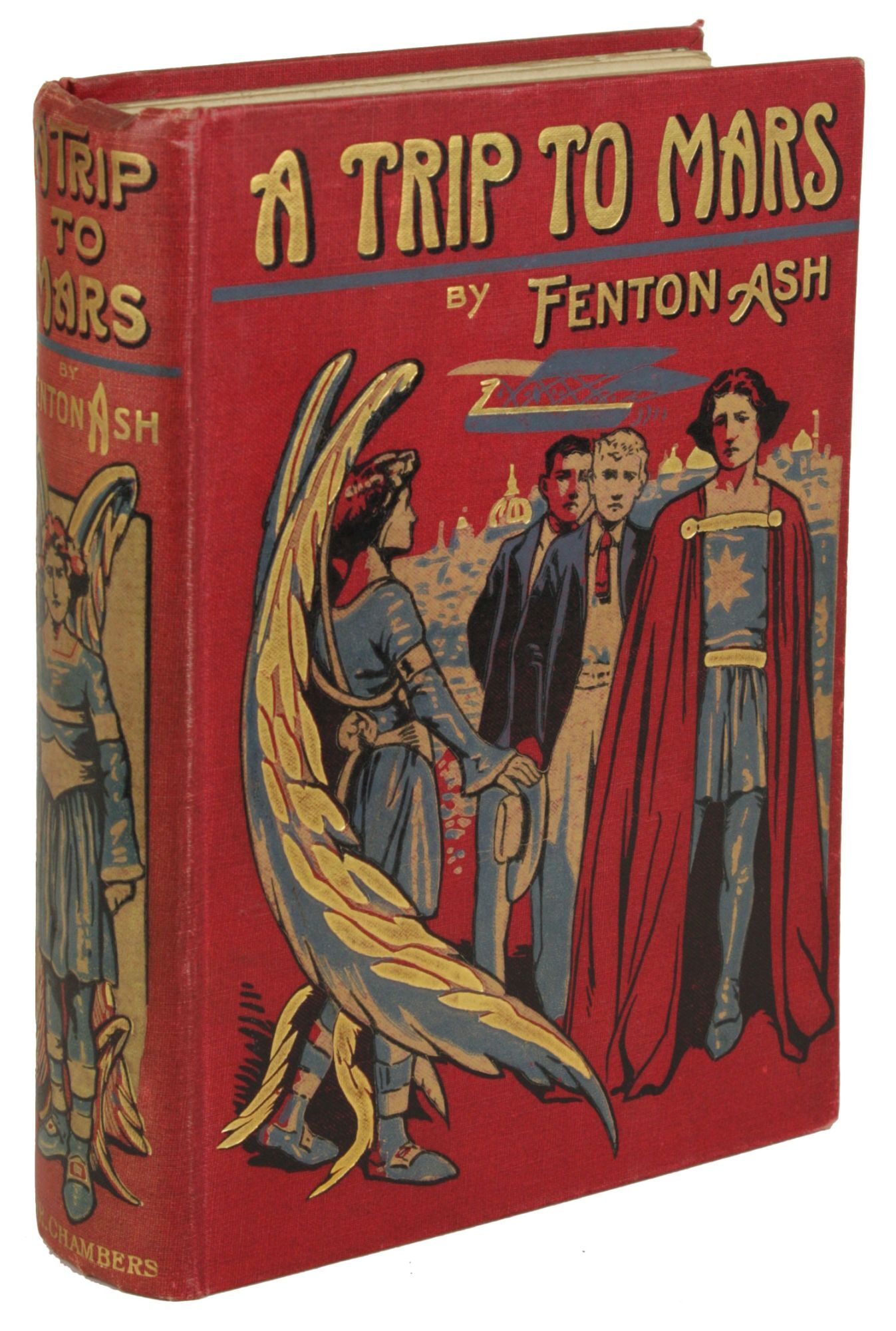 A TRIP TO MARS by Atkins, Francis Henry, writing as "Fenton Ash ...