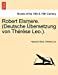 Robert Elsmere. (Deutsche Bersetzung Von Th R Se Leo.). (German Edition) [Soft Cover ] - Ward, Humphry