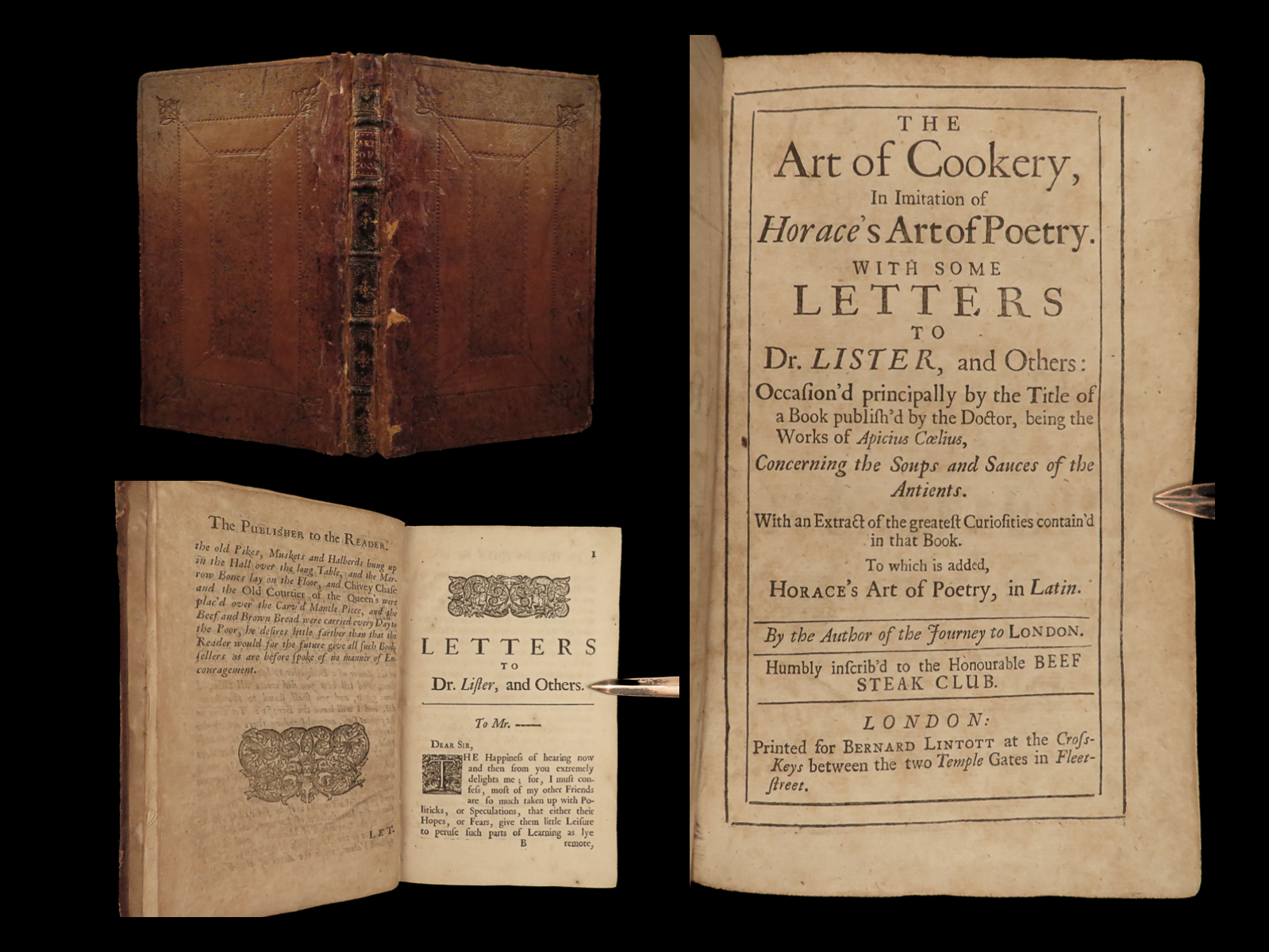 The Art of Cookery, In Imitation of Horace's Art of Poetry. With some letters to Dr. Lister, and Others - KING, William