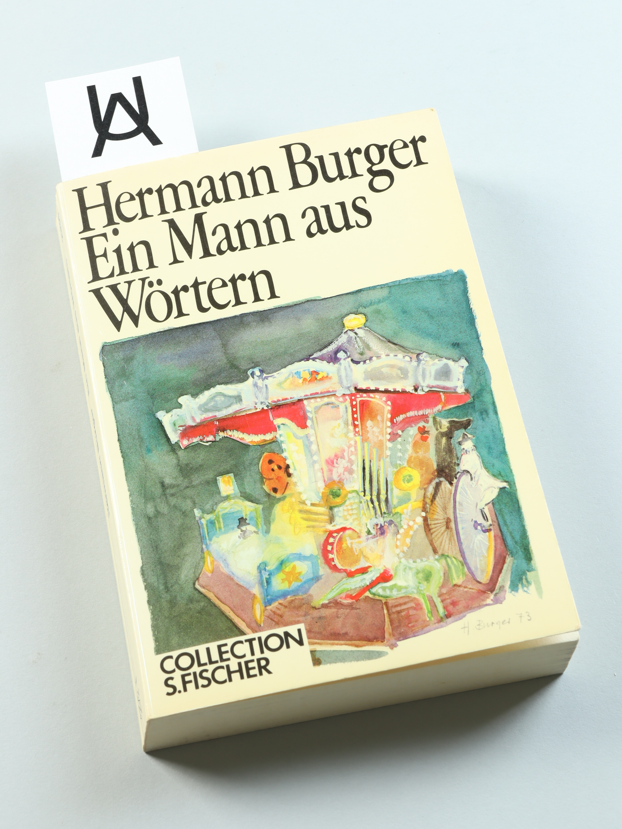 Ein Mann aus Wörtern. - Burger, Hermann