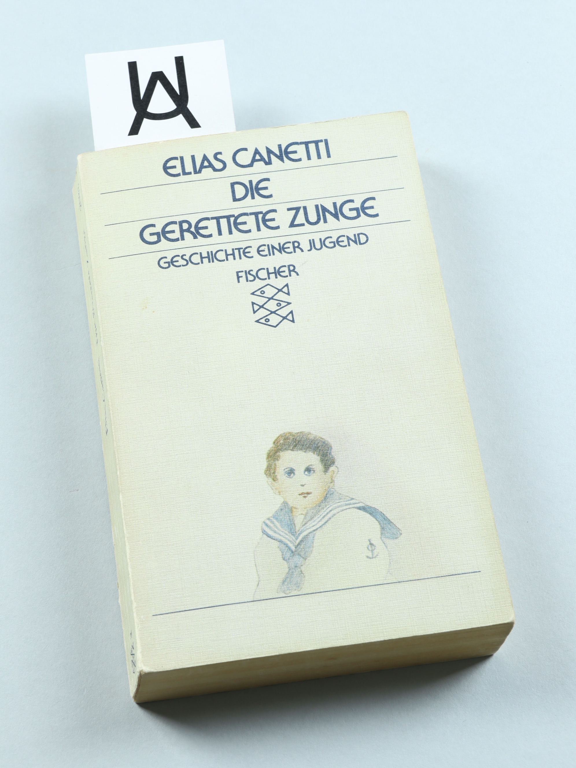 Die gerettete Zunge. Geschichte einer Jugend. - Canetti, Elias