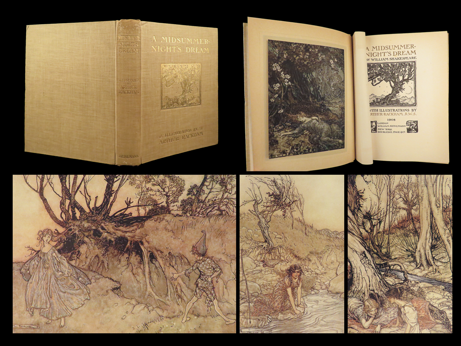 A Midsummer Night s Dream by William Shakespeare with Illustrations by ...