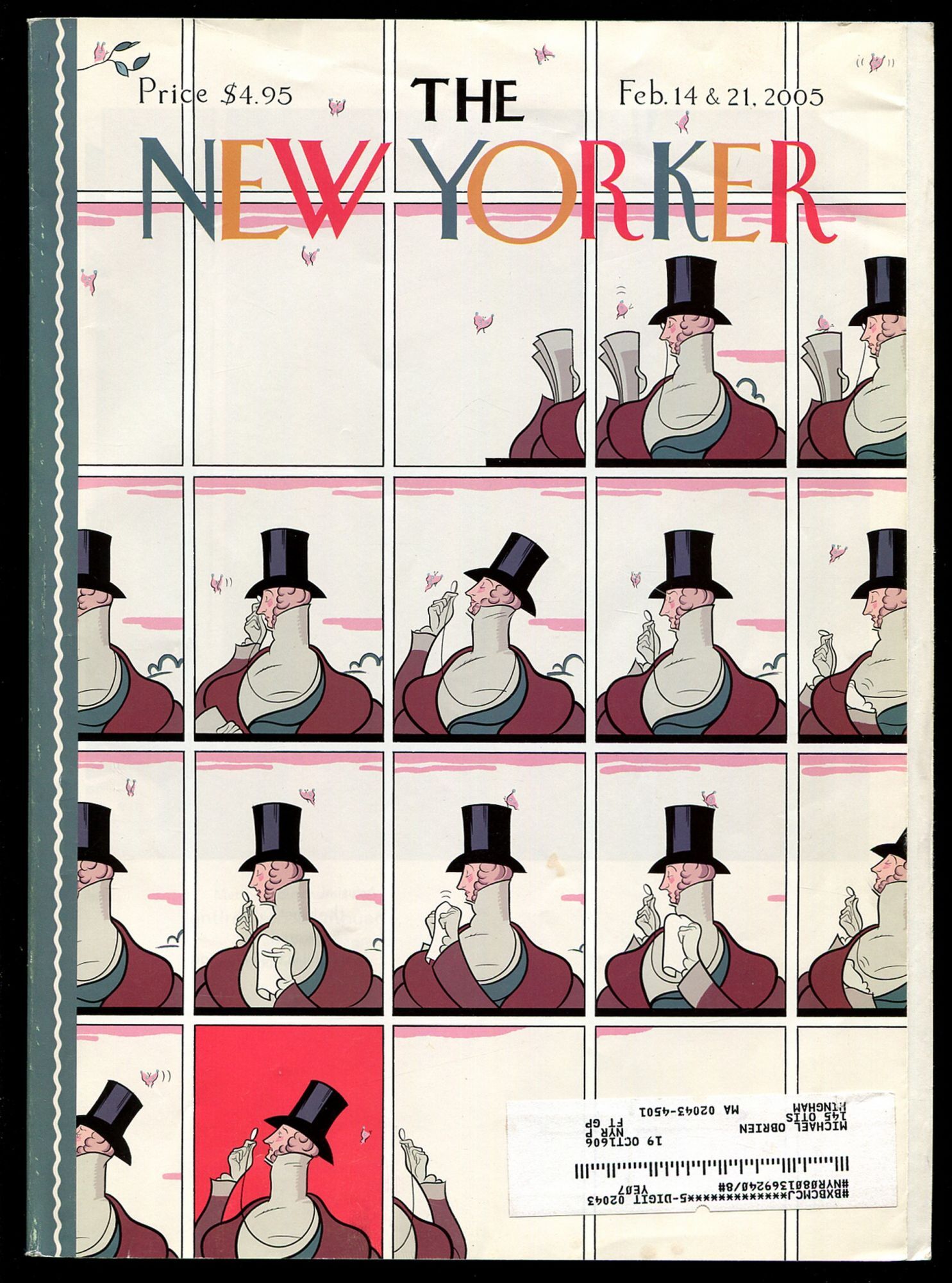 The New Yorker 80th Anniversary Issue February 14 & 21, 2005 (Vol