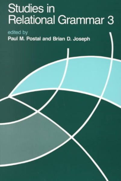 Studies in Relational Grammar 3 - Postal, Paul M.; Joseph, Brian D. (EDT)