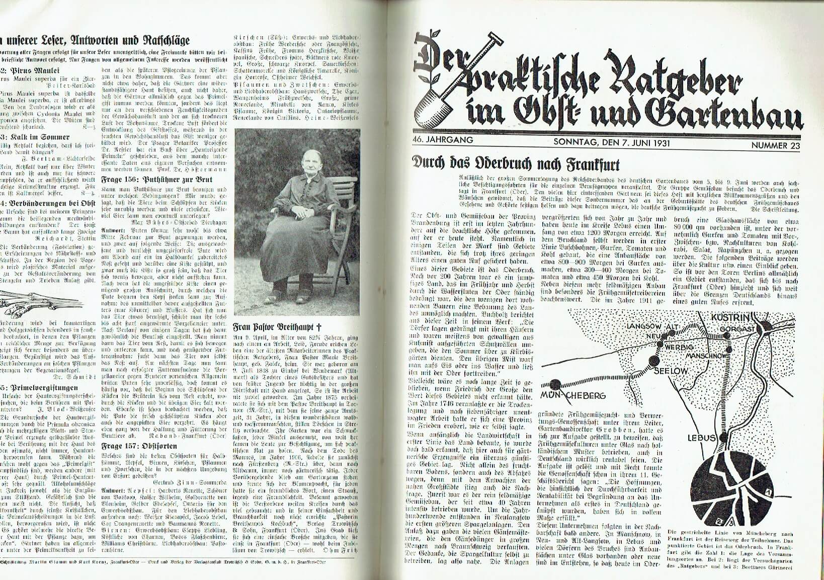 Der praktische Ratgeber im Obst und Gartenbau Seit 45 Jahren der