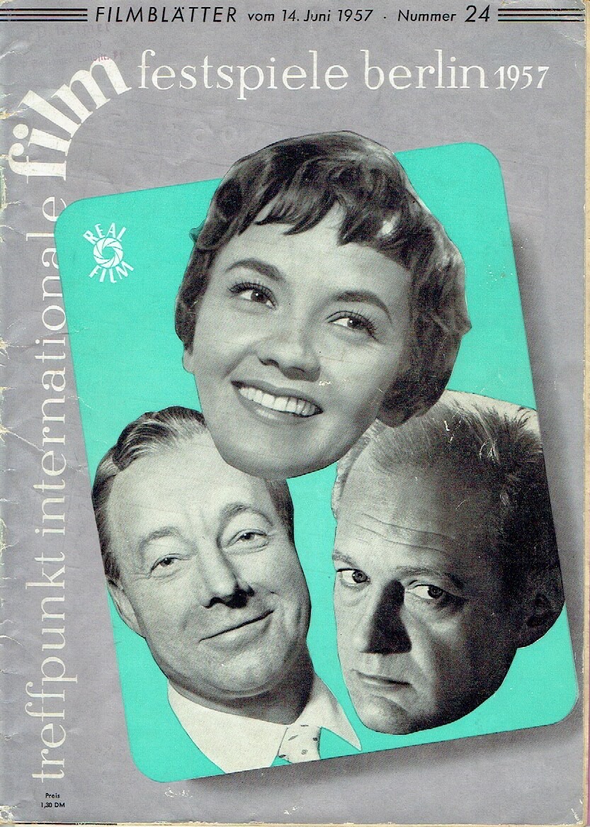 Treffpunkt Internationale Filmfestspiele Berlin 1957 von Robert G ...