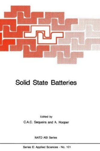 Solid State Batteries (Nato Science Series E:) [Hardcover ]