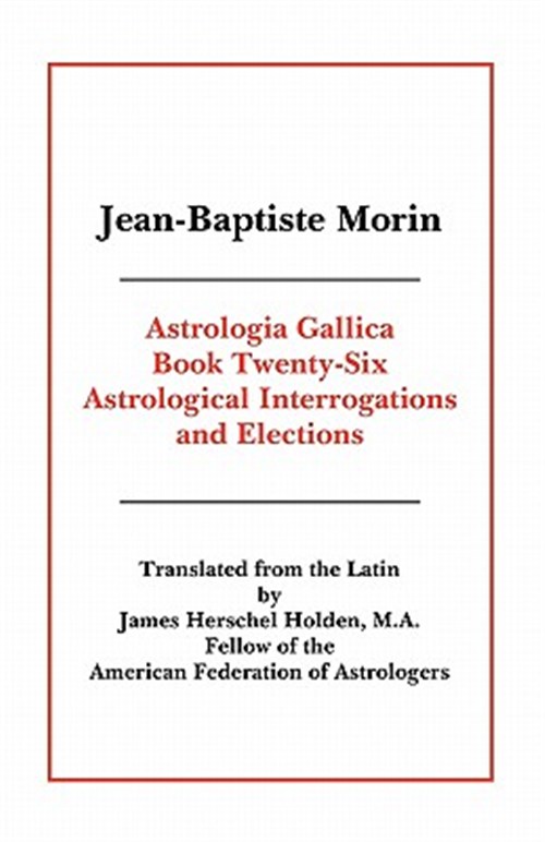 Astrologia Gallica Book 26 - Morin, Jean-Baptiste