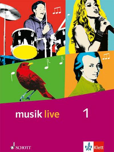 Musik live. Schülerbuch. Klasse 5 und 6. Allgemeine Ausgabe - MEINHARD ANSOHN