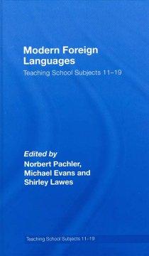 Pachler, N: Modern Foreign Languages - Pachler, Norbert