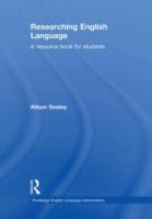 Sealey, A: Researching English Language - Alison Sealey