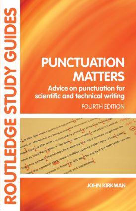 Kirkman, J: Punctuation Matters - John Kirkman