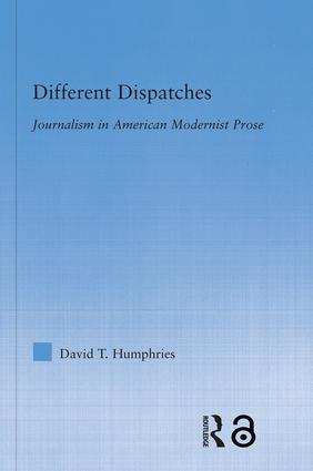 Humphries, D: Different Dispatches - David T. Humphries