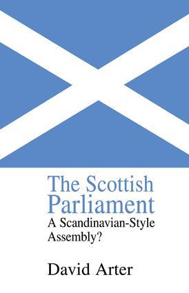 Arter, D: The Scottish Parliament - David Arter