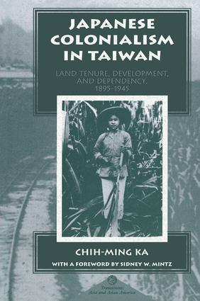 Ka, C: Japanese Colonialism In Taiwan - Ka, Chih-Ming