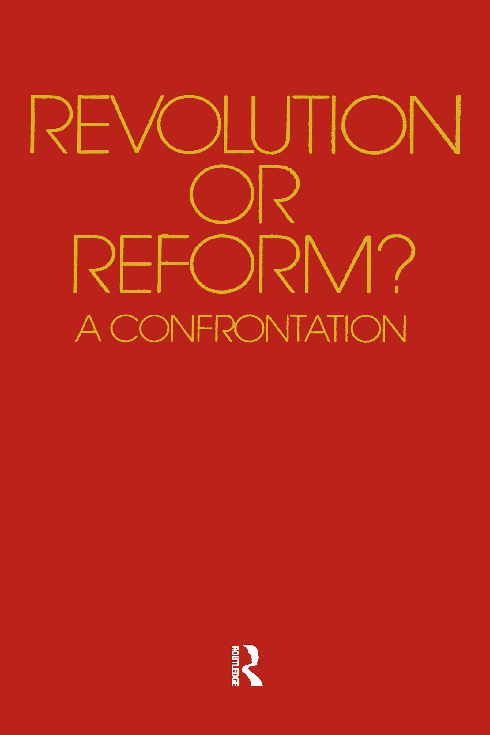 Marcuse, H: Revolution or Reform? - Thomas Molnar|Herbert Marcuse