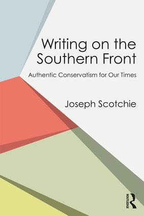 Scotchie, J: Writing on the Southern Front - Joseph Scotchie