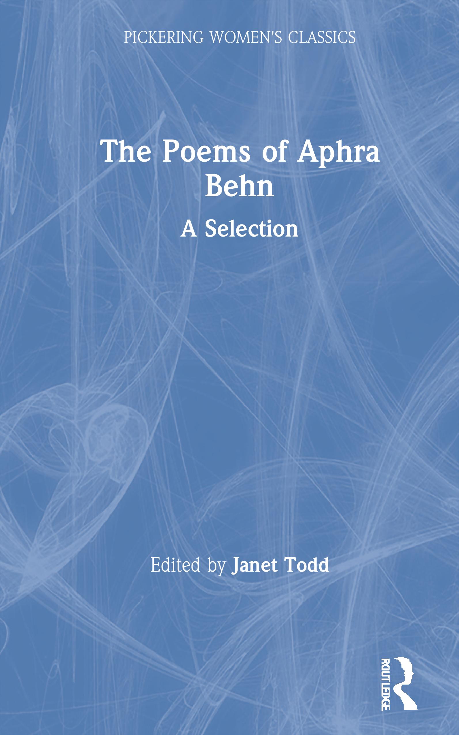 The Poems of Aphra Behn - Janet Todd