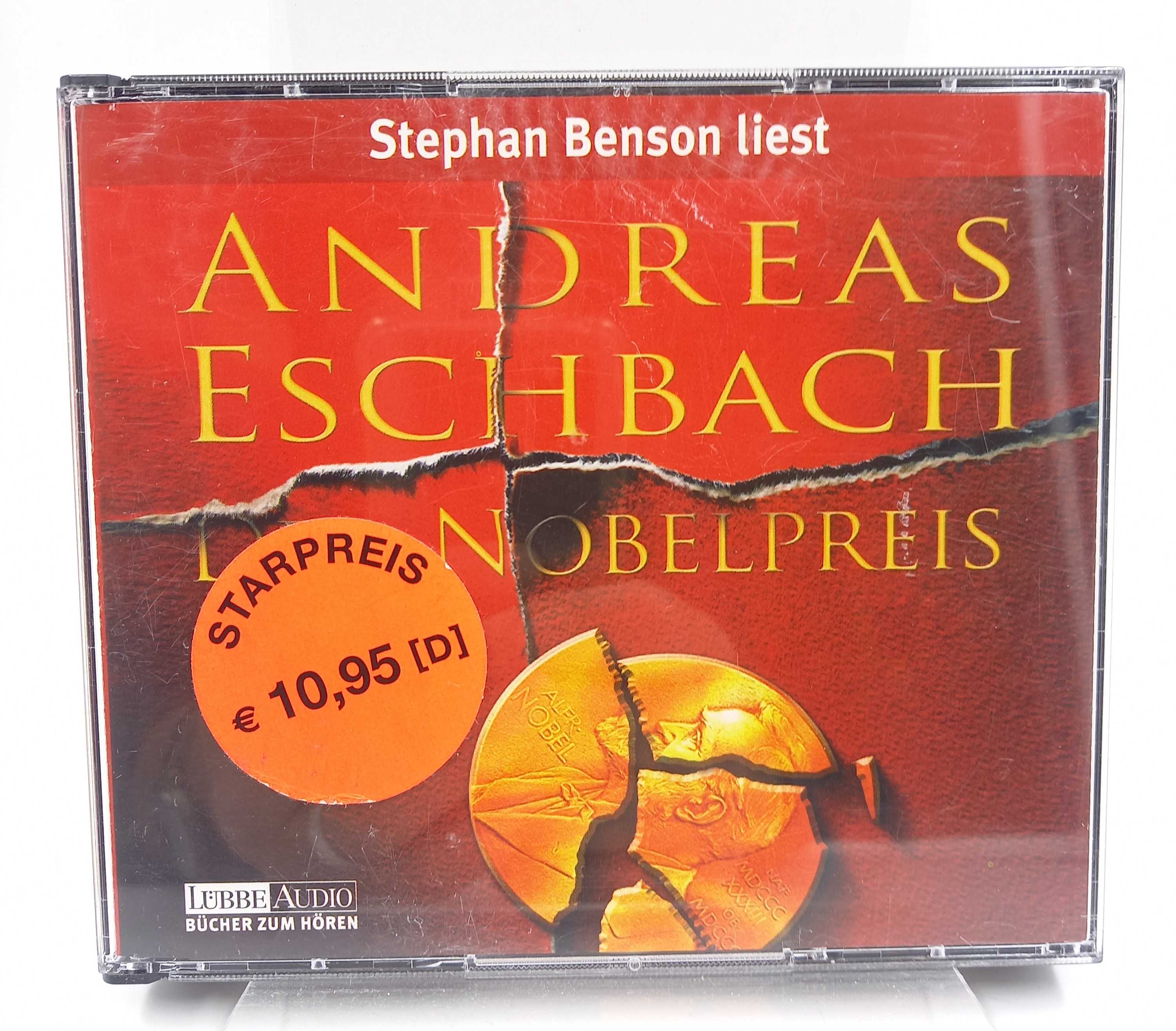 Stephan Benson liest: Andreas Eschbach, Der Nobelpreis (6 CDS in Box komplett) - Eschbach, Andreas // Lesung Stephan Benson -