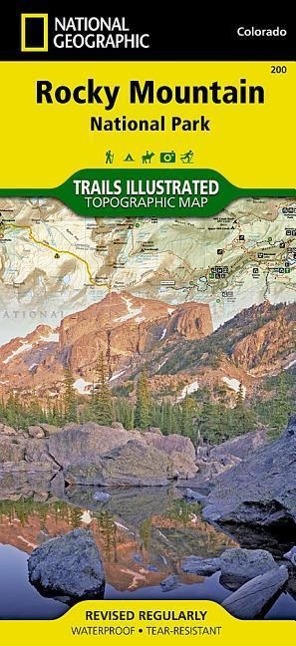 Rocky Mountain National Park: Colorado, USA Outdoor Recreation Map - National Geographic Maps