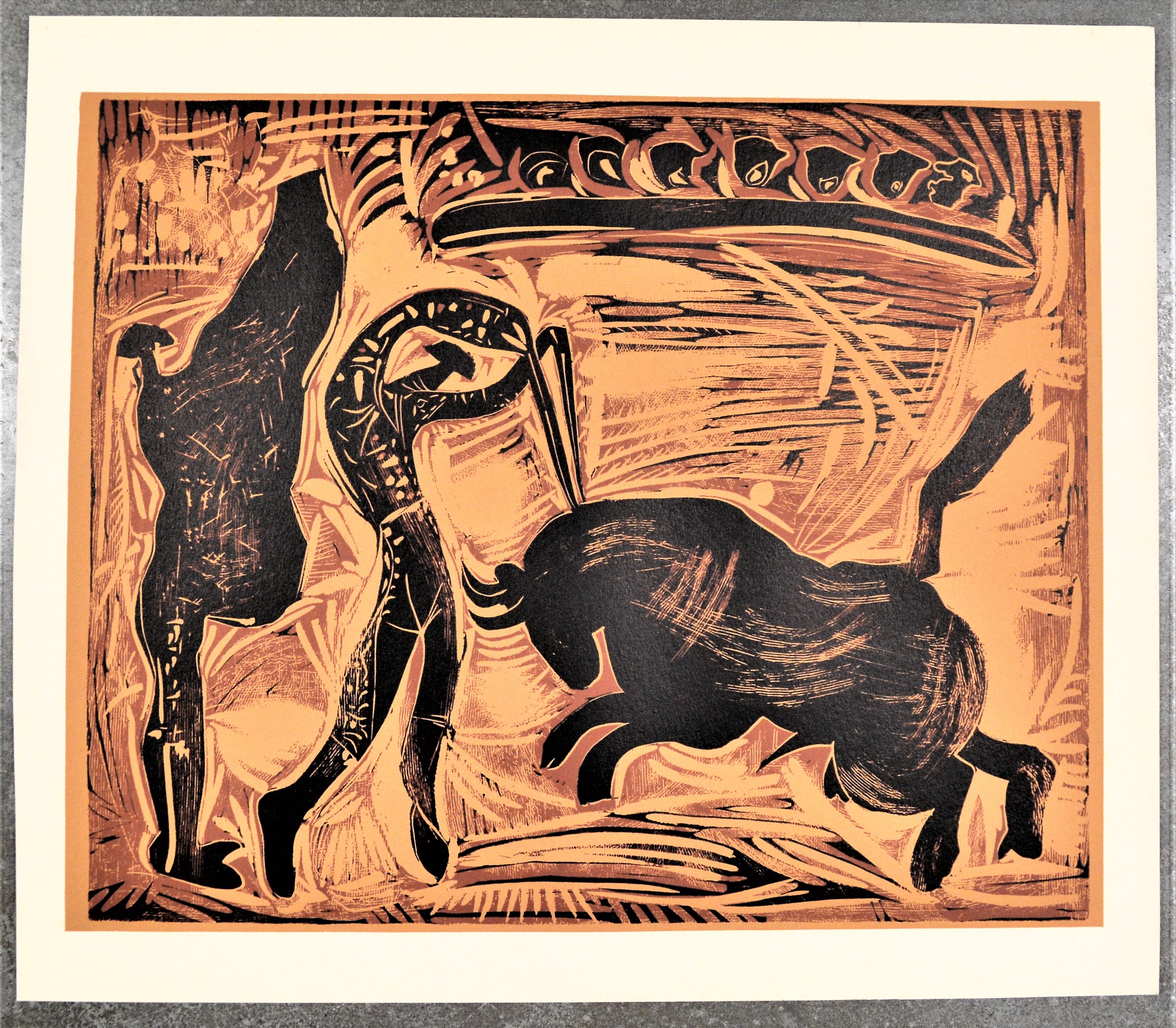 The Banderillas. Torero con banderillas. by Pablo Picasso: (1963)  Art / Print / Poster