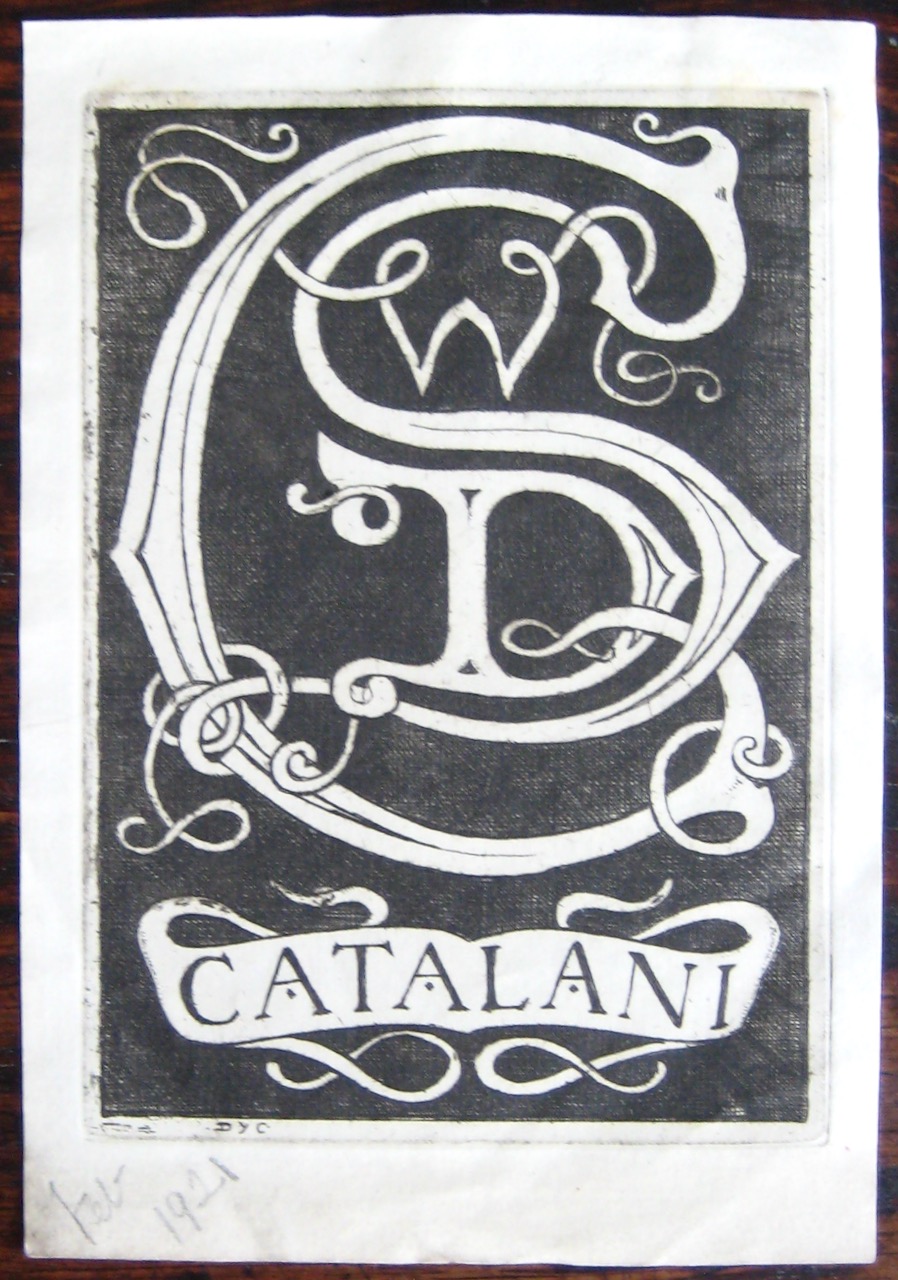 W.D.S. Catalani (Bookplate)  National Galleries of Scotland