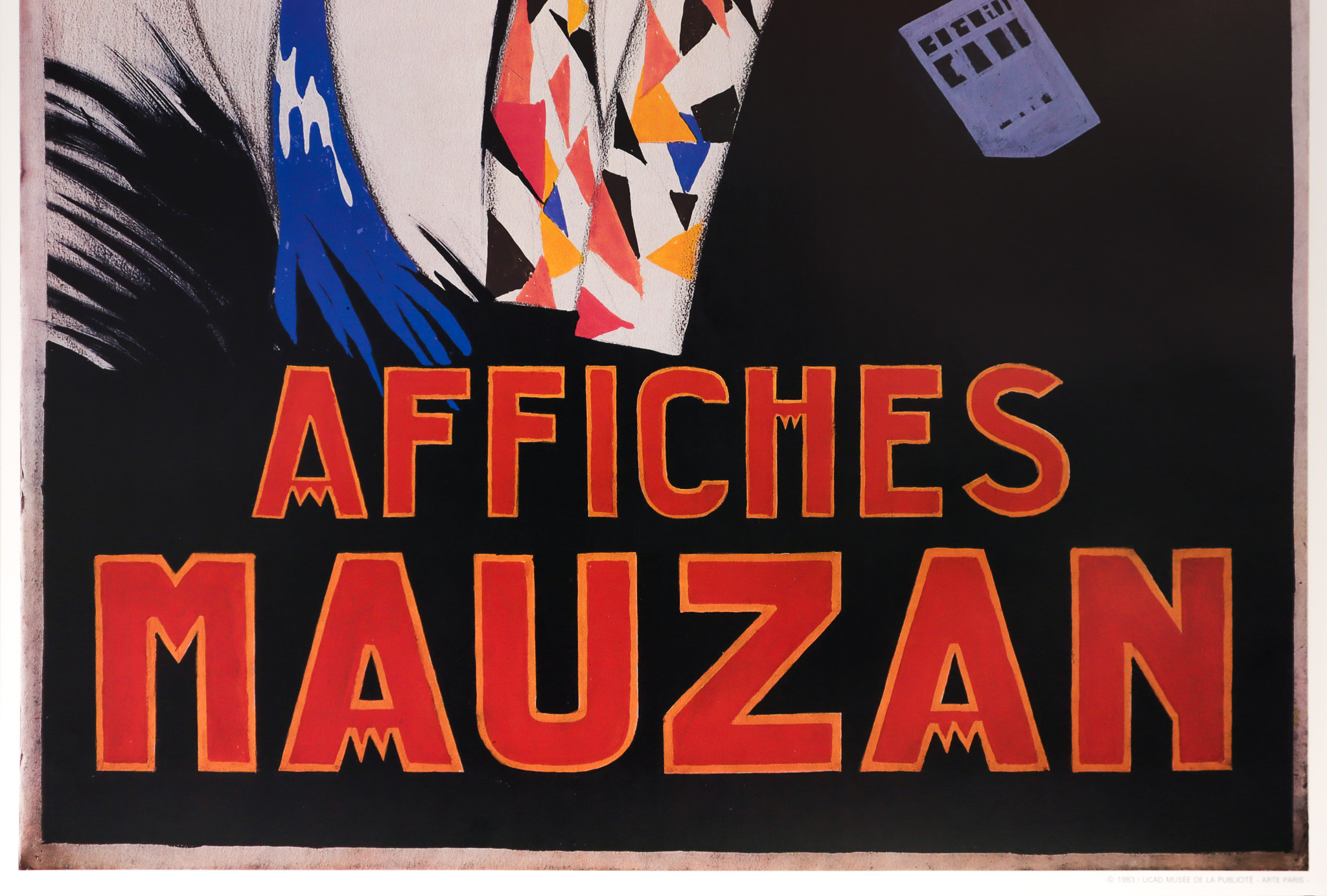 Vintage 1983 Matisse French Gallery Exhibition Poster Vintage 1983 Matisse French Gallery Exhibition Poster