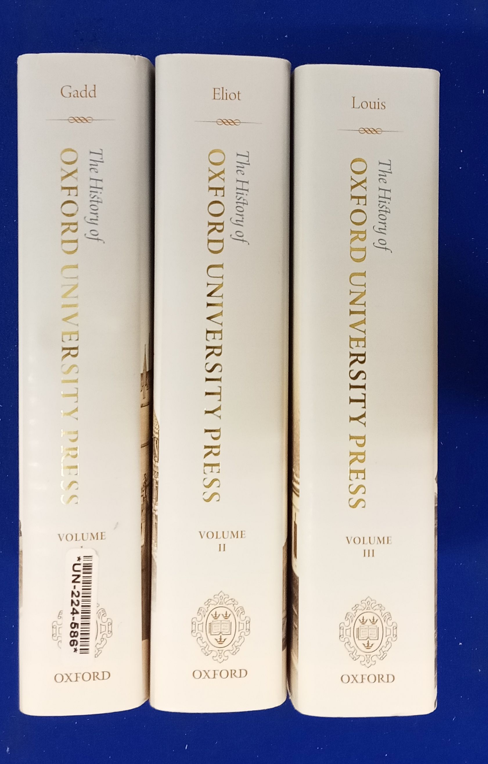 History of Oxford University Press. [3 volumes, complete set History of Oxford University Press. [3 volumes, complete set