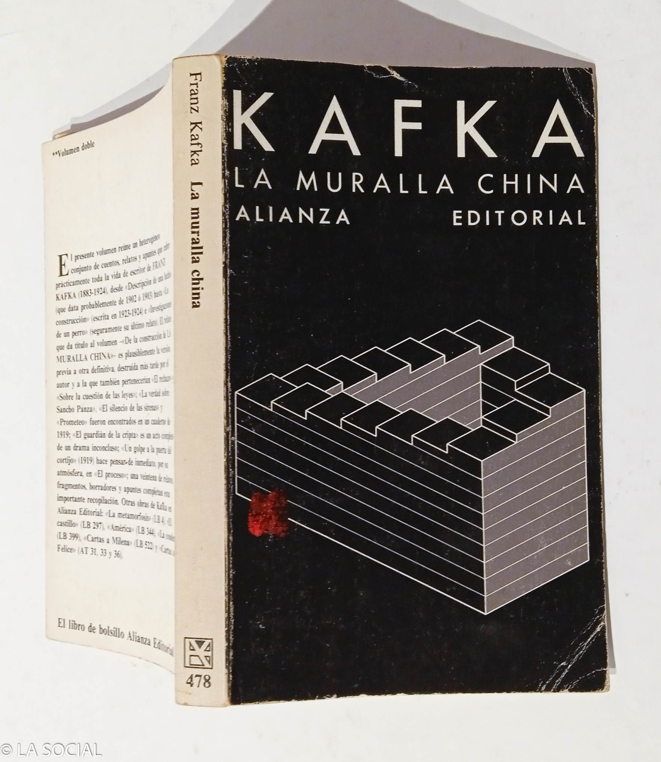 La muralla china: cuentos, relatos y otros escritos - Kafka, Franz