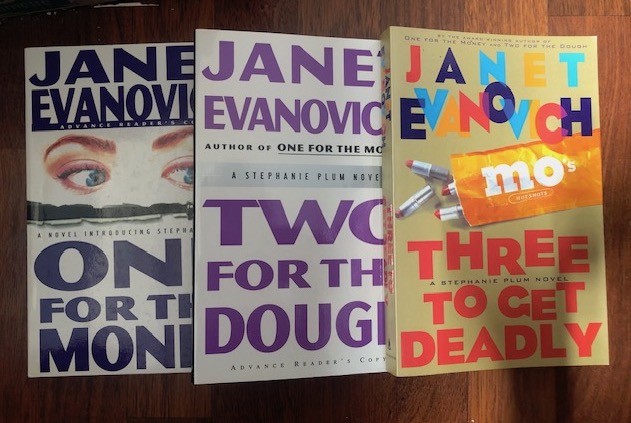 One for the Money & Two for the Dough (SIGNED) & Three to Get Deadly (SIGNED) (all Advance Reader's copy) Evanovich, Janet [As New] [Softcover]