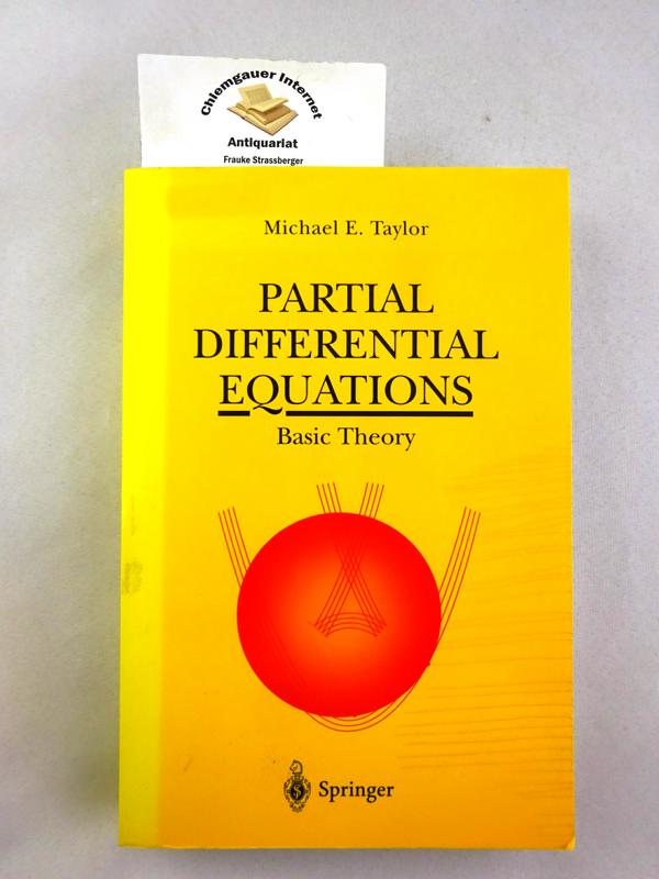 Partial Differential Equations. Basic Theory. (Applied Mathematical Sciences, 23). - Taylor, Michael E.