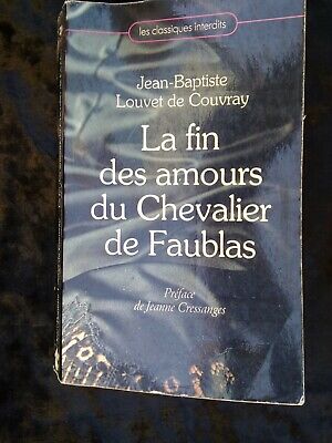 jean baptiste Louvet de couvray La fin des amours du Chevalier de Faublas