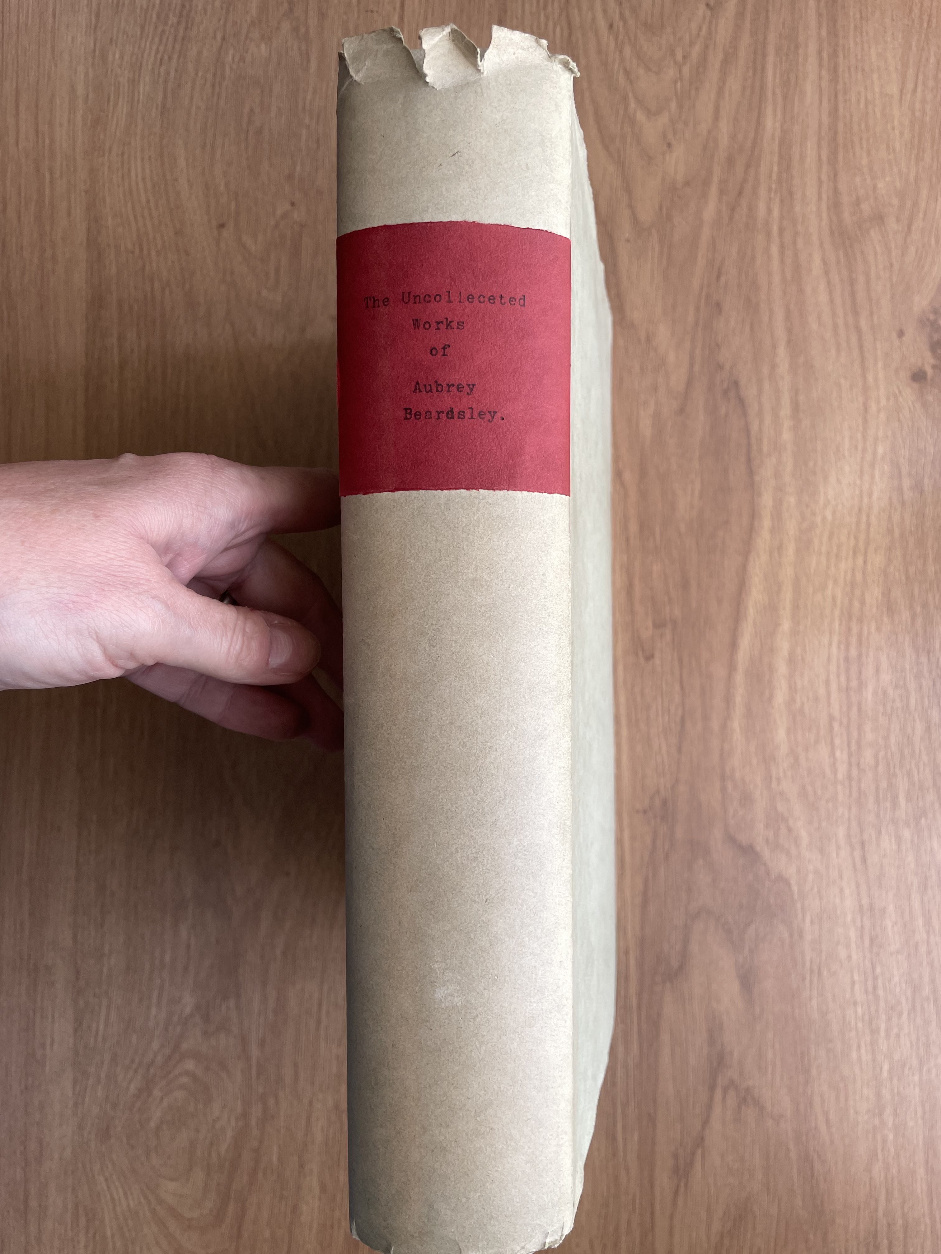 THE UNCOLLECTED WORK OF AUBREY BEARDSLEY by Beardsley